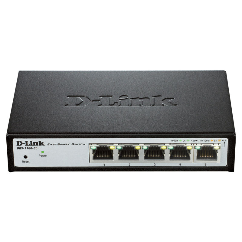 

Коммутатор D-LINK DGS-1100-05, DGS-1100-05