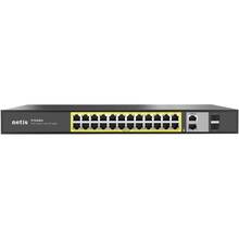 Комутатор NETIS P124GH 24 Port Fast Ethernet PoE Switch