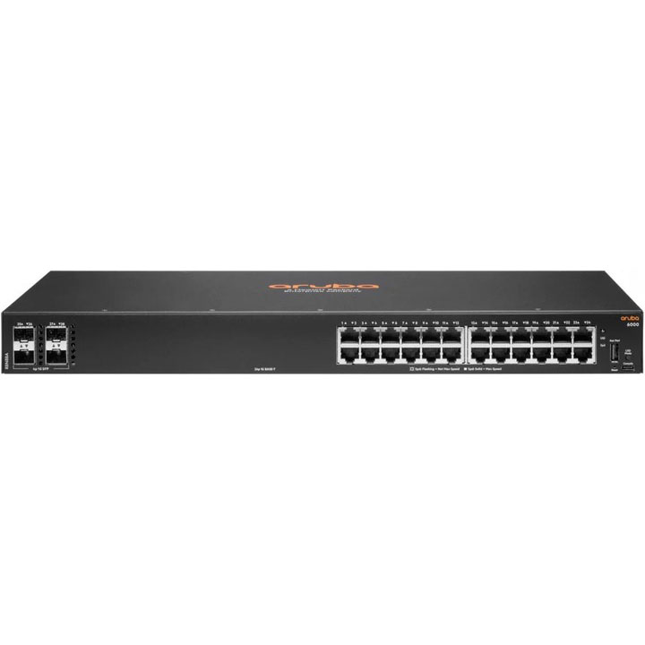 Коммутатор HPE Aruba 6000 24G 4SFP Switc (R8N88A)