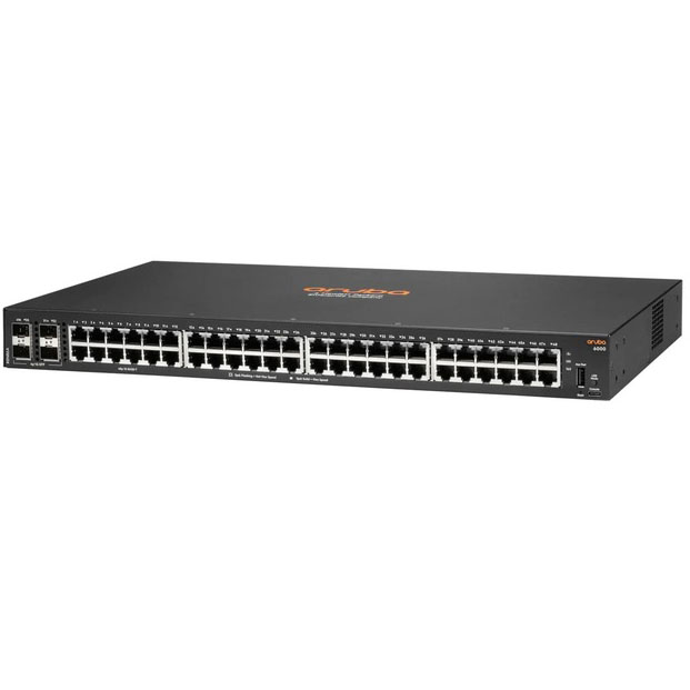 Комутатор HPE Aruba 6000 48G 4SFP Switch (R8N86A) Ширина/висота корпусу 442x44 мм