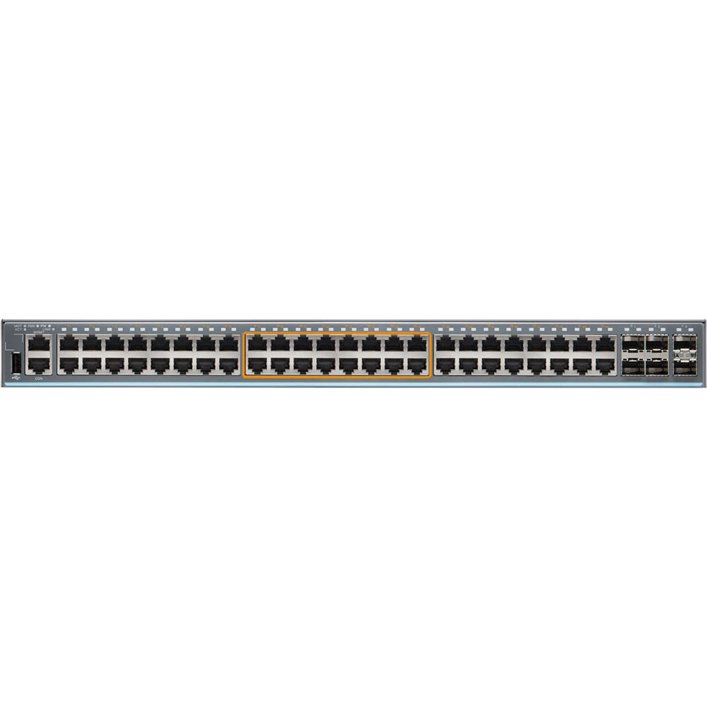 Коммутатор JUNIPER EX2300 Class 48 Port Multi-Gig (EX2300-48MP) Консольный порт True