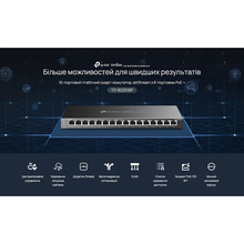 Коммутатор TP-Link JetStream Smart SG2016P