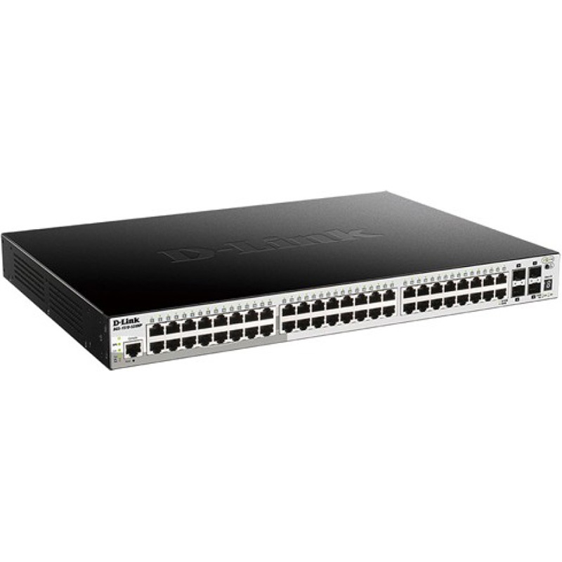 Коммутатор D-Link DGS-1510-52XMP Тип настраиваемый