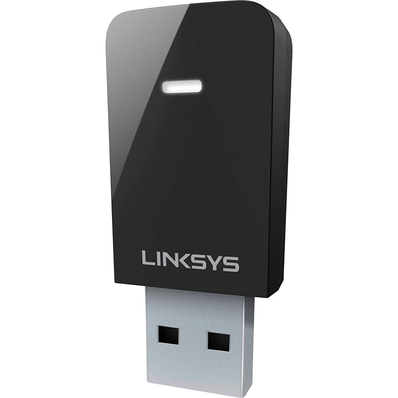 

Wi-Fi адаптер LINKSYS WUSB6100M AC600, WUSB6100M AC600, USB 2.0