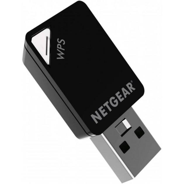 Wi-Fi адаптер NETGEAR A6100 AC600 USB 2.0 (A6100-100pes) Інтерфейс USB