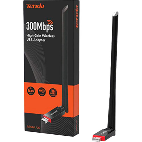 Wi-Fi адаптер TENDA U6 Стандарт Wi-Fi 802.11 n