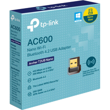 Wi-Fi адаптер TP-LINK Archer T2UB nano AC600 BT 4.2 USB2.0 (ARCHER-T2UB-NANO)
