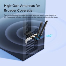 Wi-Fi TP-LINK адаптер Archer TX55E AX3000 PCI-Express x1 BT5.2