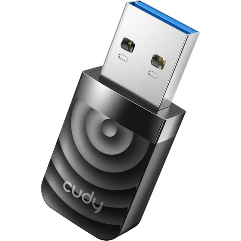 Wi-Fi адаптер CUDY WU1300 AC1300 Wi-Fi USB 3.0 Adapter Інтерфейс USB