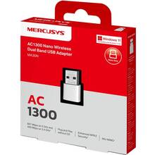 Wi-Fi адаптер MERCUSYS AC1300 Nano (MA30N)