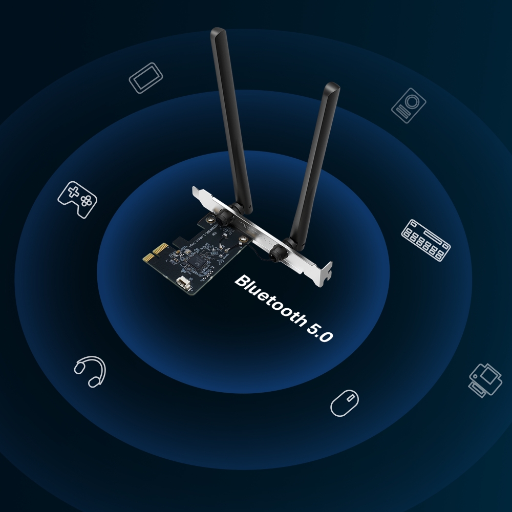 Адаптер MERCUSYS PCI-E беспроводной сетевой (MA30E) Стандарт Wi-Fi 802.11 n