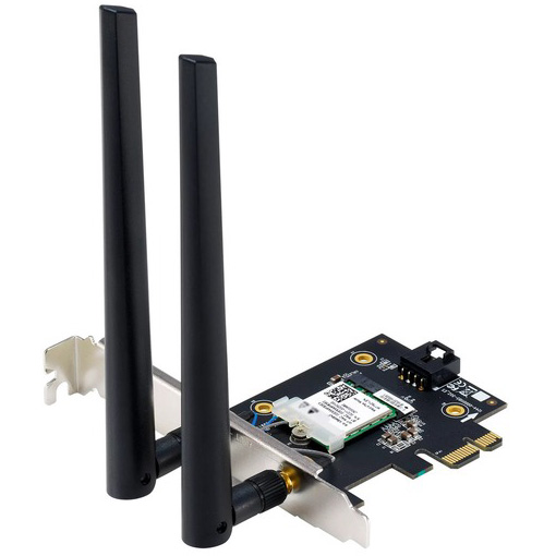 Wi-Fi адаптер ASUS PCE-BE6500 (90IG09G0-MO0B00) Інтерфейс PCI