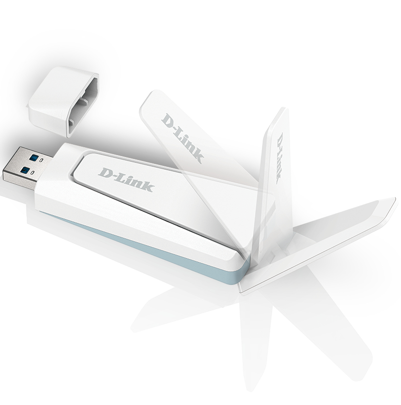 Wi-Fi адаптер D-LINK AX1800 (AX18U) Стандарт Wi-Fi 802.11 ac