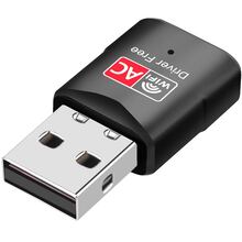 Wi-Fi адаптер COLORWAY Wi-Fi 6 дводіапазонний Black (CW-AD-W2)