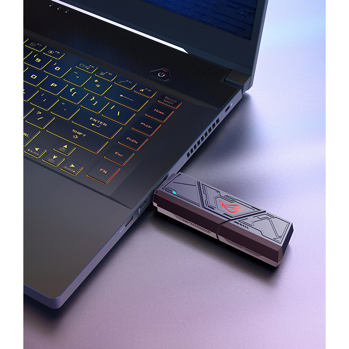 Изображение Wi-Fi адаптер ASUS ROG USB-BE92 (90IG09I0-MO0B00)