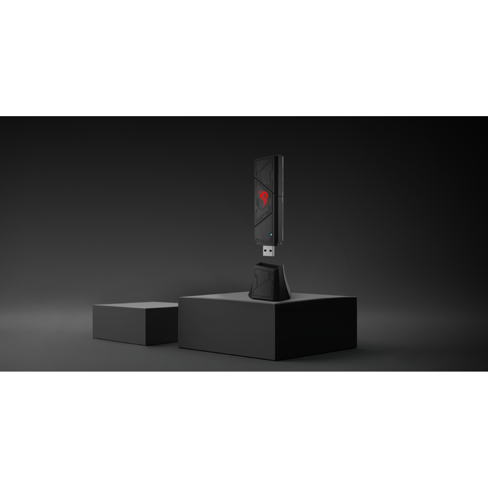 Внешний вид Wi-Fi адаптер ASUS ROG USB-BE92 (90IG09I0-MO0B00)