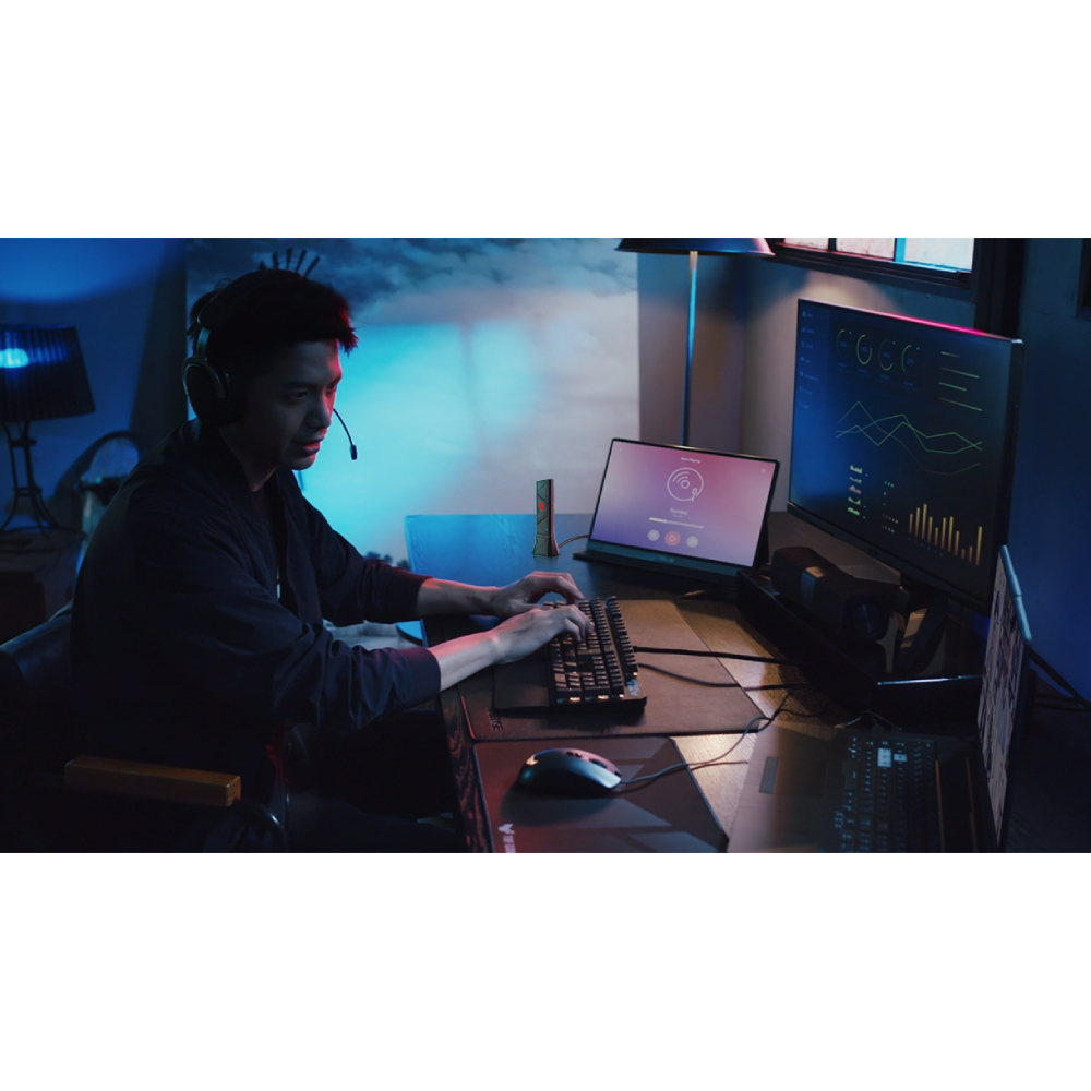 В Украине Wi-Fi адаптер ASUS ROG USB-BE92 (90IG09I0-MO0B00)