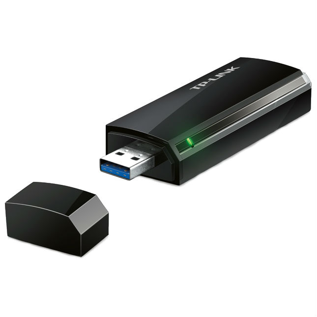 Wi-Fi адаптер TP-LINK Archer T4U AC1200 Інтерфейс USB