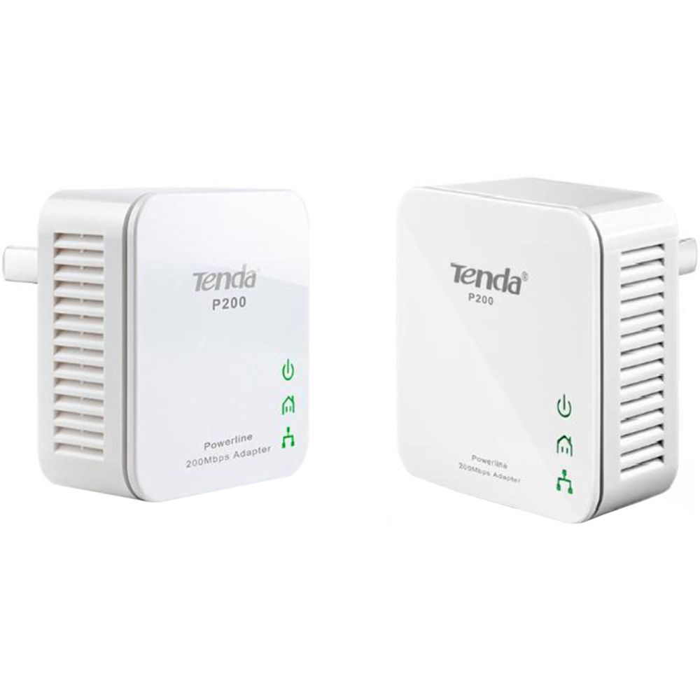 

Powerline-адаптер TENDA P200, P200 Ethernet to Powerline, 200Mbit (P200-KIT)