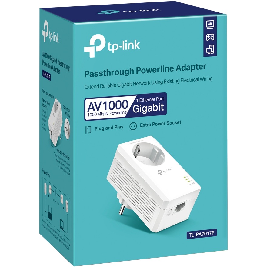 Заказать Адаптер PowerLine TP-LINK TL-PA7017P