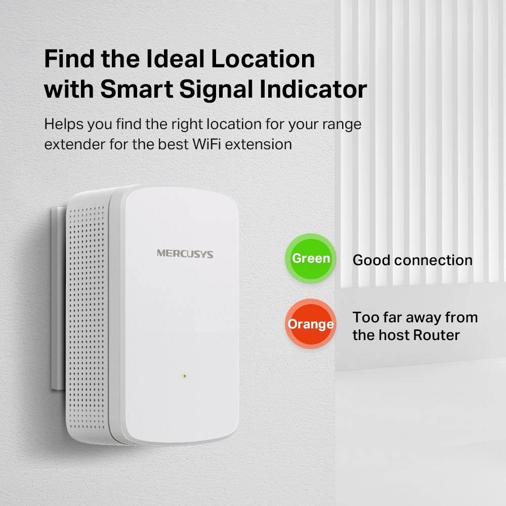 Зовнішній вигляд Wi-Fi повторювач MERCUSYS ME10