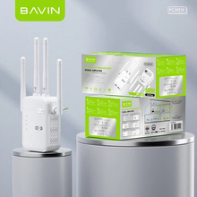 Wi-Fi повторювач BAVIN PC2053Y WiFi 2.4G 300Mbps White (C-PC2053Y WH)