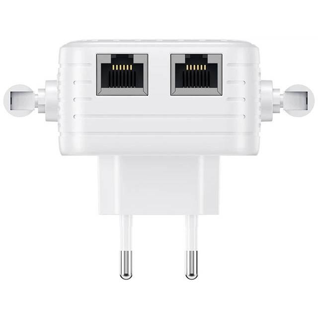 Wi-Fi повторювач BAVIN PC2053Y WiFi 2.4G 300Mbps White (C-PC2053Y WH) Макс. швидкість передачі даних n (300 Мбіт/с)