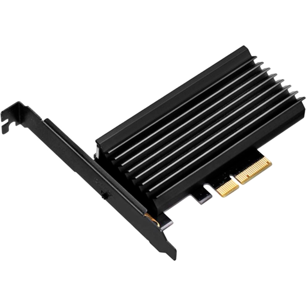 

Плата расширения SILVERSTONE PCIe x4 для SSD m.2 NVMe 2230, 2242, 2260, 2280 Heatsink (SST-ECM24), Плата-адаптер PCIe x4 для SSD m.2