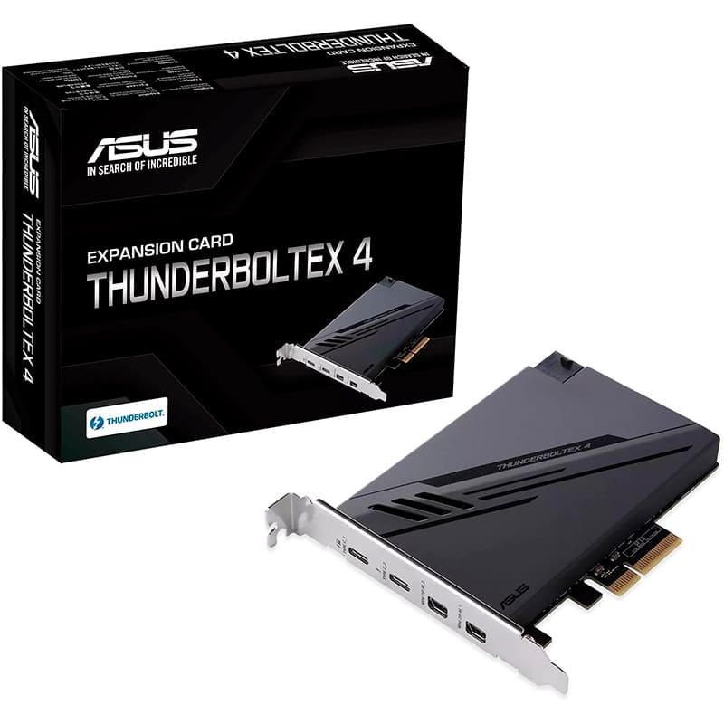 Плата-адаптер ASUS PCIe ThunderboltEX 4 (90MC09P0-M0EAY0) Тип контролера адаптер