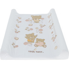 Килимок для сповивання TEGA BABY Teddy Bear 50x70см White Pearl (MS-009-118)