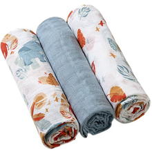 Набор пеленок BABYONO 70х70 см 3 шт Dark Gray (348/07)