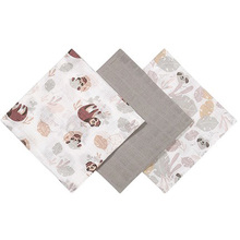 Набор пеленок BABYONO 70х70 см 3 шт Gray (348/10) Набор пеленок BABYONO 70х70 см 3 шт Gray (348/10)