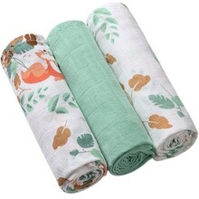 Набор пеленок BABYONO 70х70 см 3 шт Light Green (348/12)