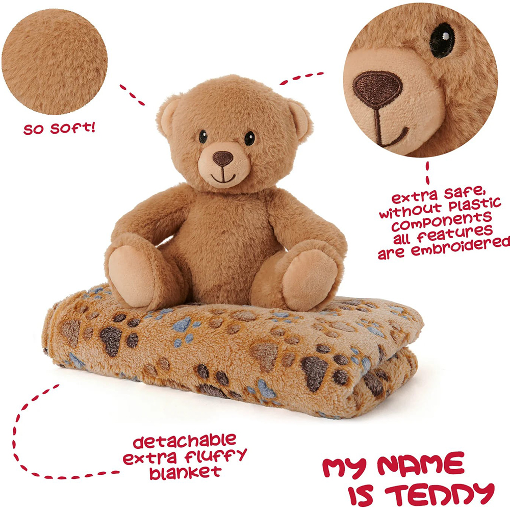 Плед PERLETTI Toys Teddy Bear 120 x 80 см (P13066) Тип плед