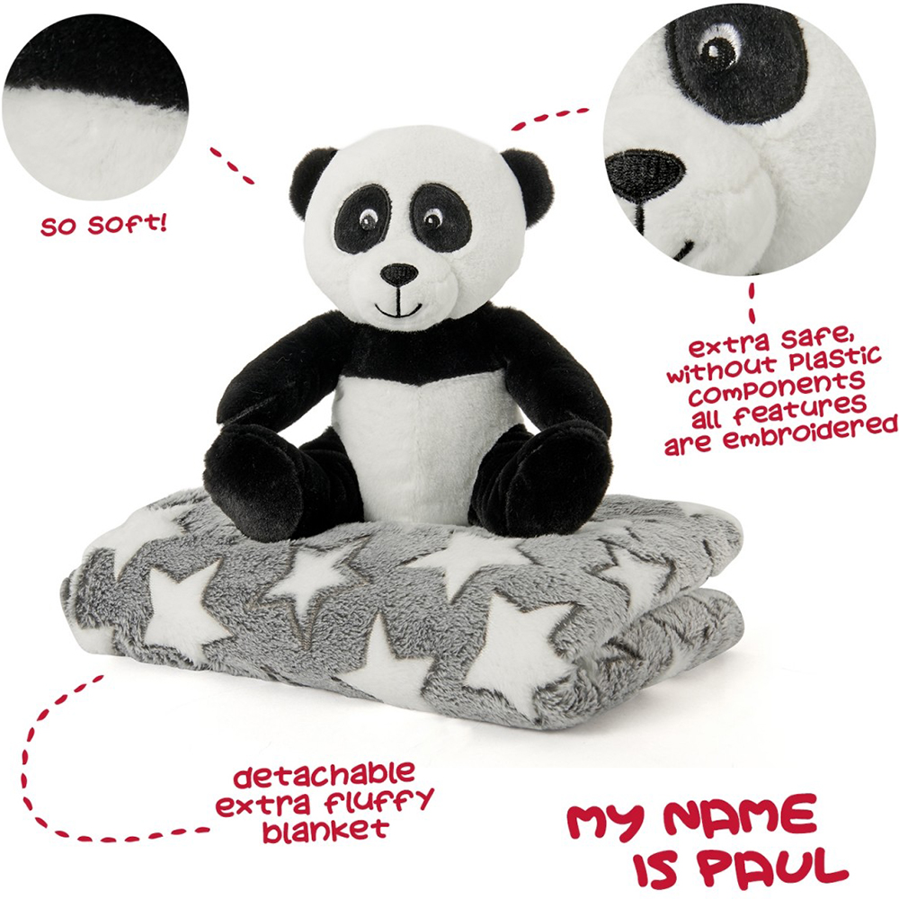 Плед PERLETTI Toys Paul Panda 120 x 80 см (P13070) Высота 80