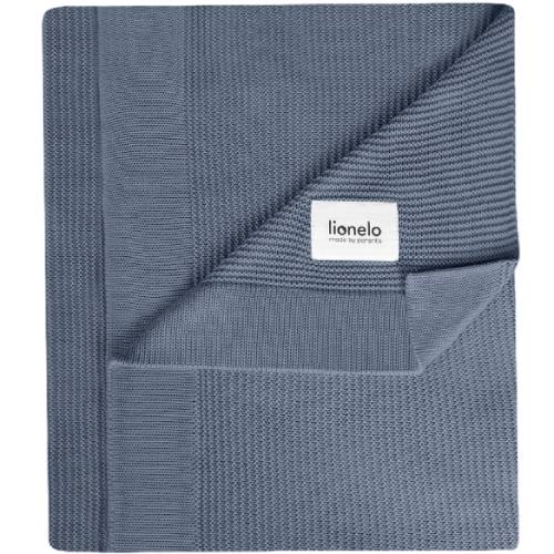 Плед LIONELO BAMBOO BLANKET Blue Колір синій