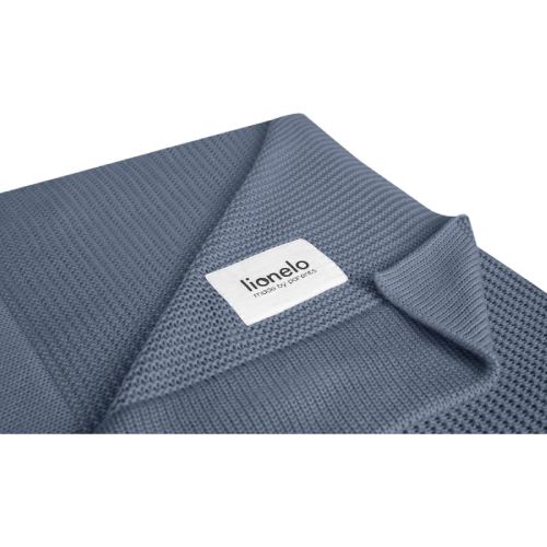 Плед LIONELO BAMBOO BLANKET Blue Матеріал 100% бамбукова бавовна