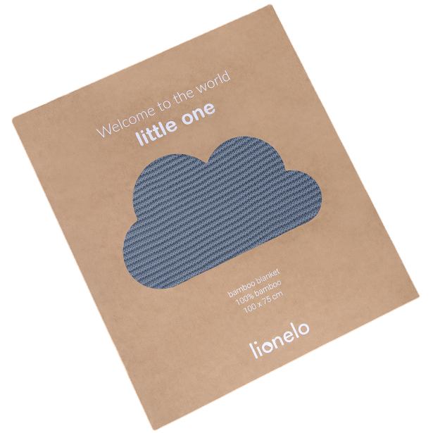 Плед LIONELO BAMBOO BLANKET Blue Тип плед