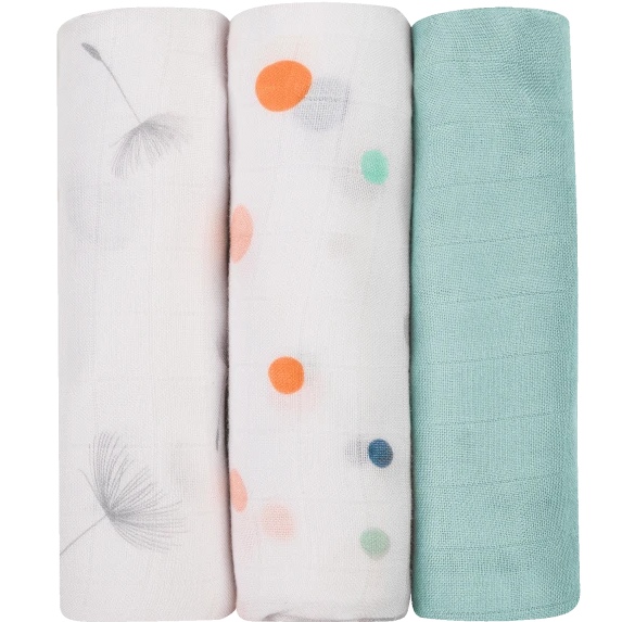 Набір пелюшок LIONELO Bamboo SET DOT 70 х 70 см 3 шт (LO-SET DOT)