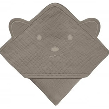 Полотенце-уголок LIONELO MUSLIN HOODED TOWEL BEIGE CAPPUCCINO 100 х 100 см