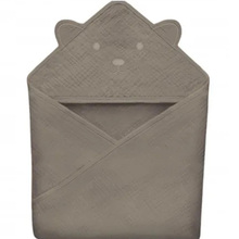 Полотенце-уголок LIONELO MUSLIN HOODED TOWEL BEIGE CAPPUCCINO 100 х 100 см