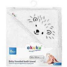 Рушник з капюшоном AKUKU Їжачок (A0661)