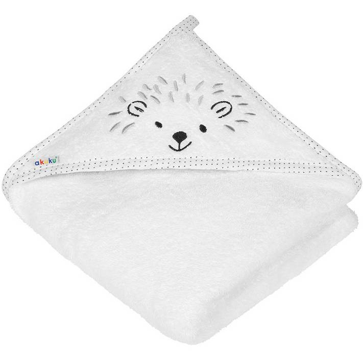 Рушник з капюшоном AKUKU Їжачок (A0661)