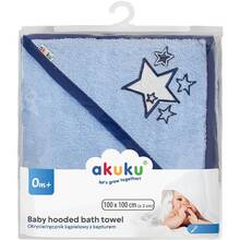 Рушник з капюшоном AKUKU Зірки (A0663)