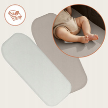 Комплект простыней на резинке LIONELO Bamboo Sheet Off White Beige 70x28