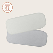 Комплект простыней на резинке LIONELO Bamboo Sheet Off White Grey 70x28