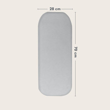 Комплект простыней на резинке LIONELO Bamboo Sheet Off White Grey 70x28