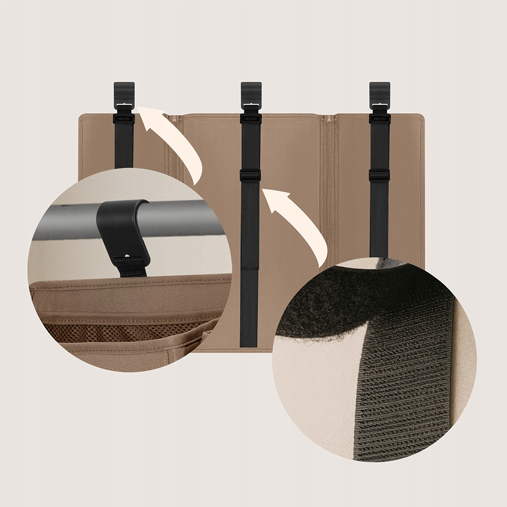 Фото Органайзер для кроватки Lionelo Sidepocket Large Beige