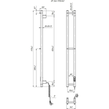 Сушка для рушників HYGGE FAMILY Slim White (3.164.045797.WM)