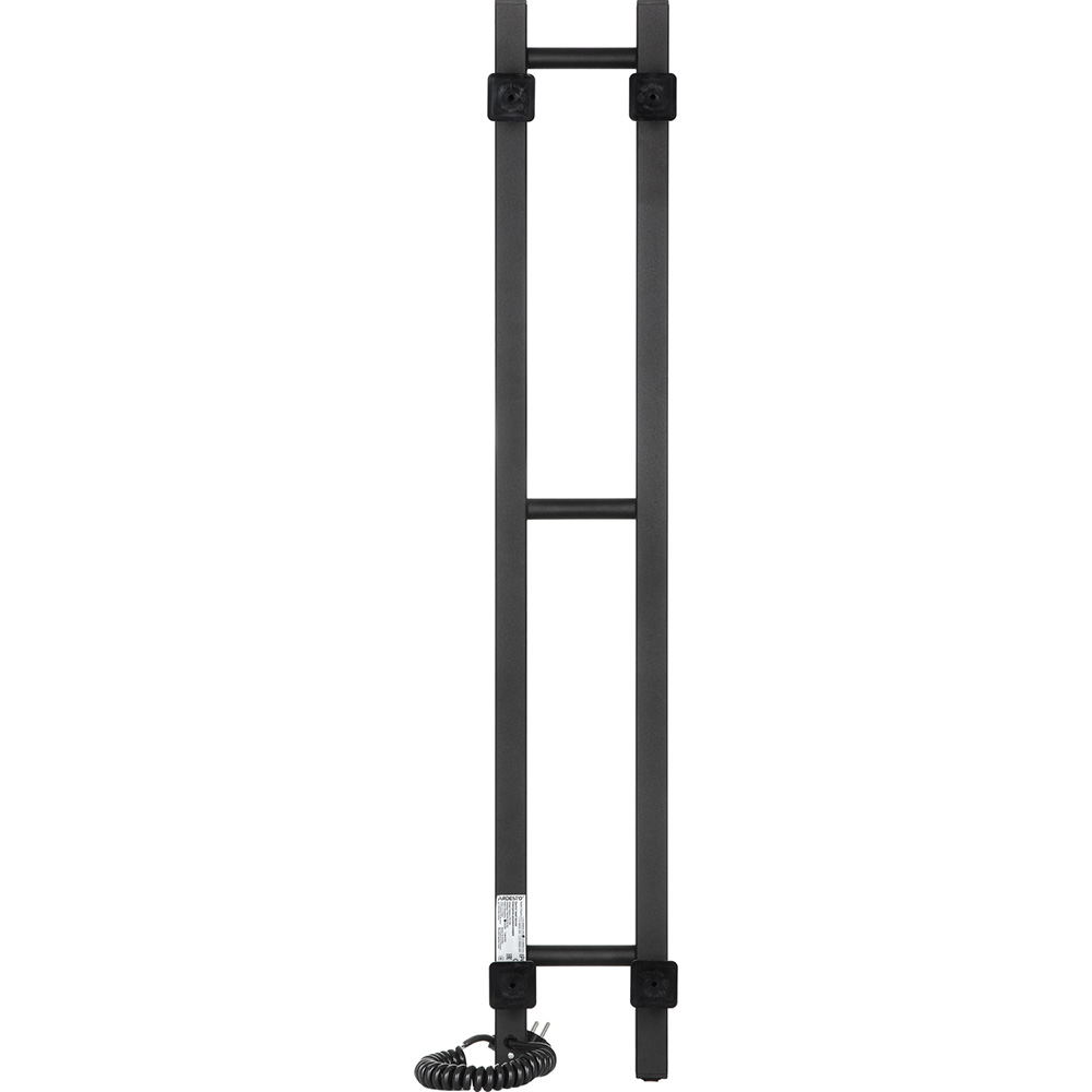 Сушка для рушників ARDESTO Elina Eco 160х1000мм Black Moire Максимальна температура нагріву приміщення 55